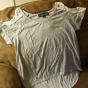 Almost Famous Cold Shoulder Shirt